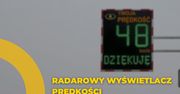 Radarowy wyświetlacz prędkości