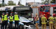 11 osób poszkodowanych po zderzeniu radiowozu z autobusem