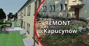 Remont terenu przed budynkiem domu duszpasterskiego