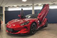 MG Cyberster 77kWh AWD Czerwony Dach