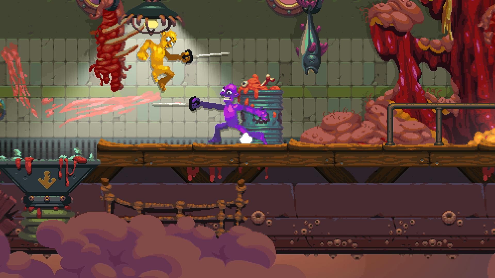 Análise: Nidhogg 2 (Switch) traz duelos bizarramente épicos