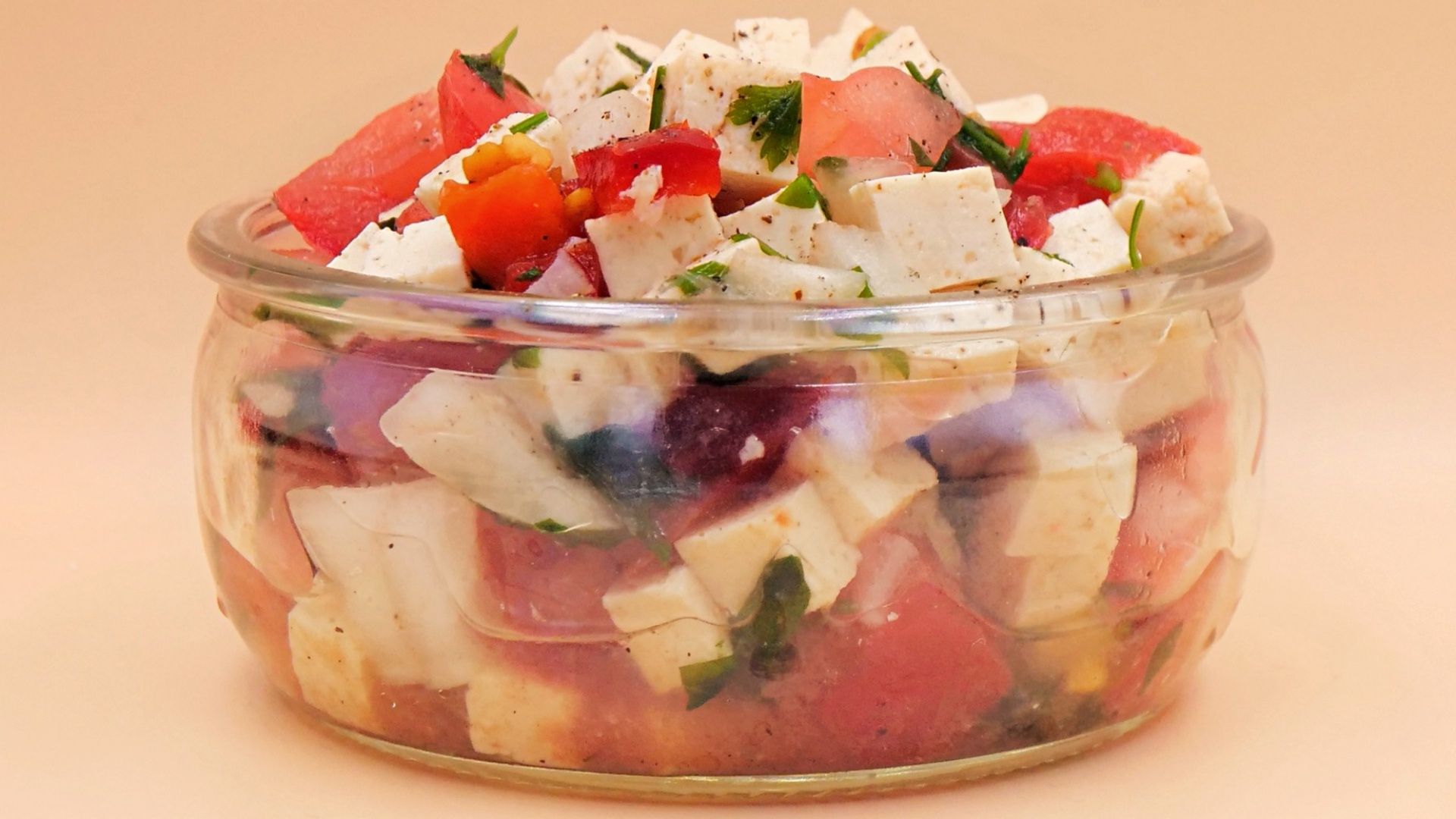 Meksykańska salsa idealna do pieczywa. Z 1 dodatkiem zamienia się w białkową bombę