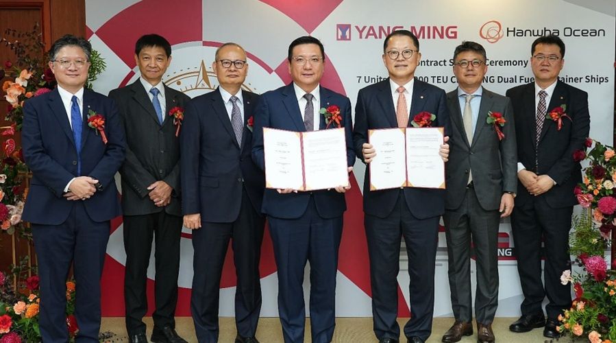 Kontenerowiec LNG. Hanwha Ocean podpisała nowy kontrakt