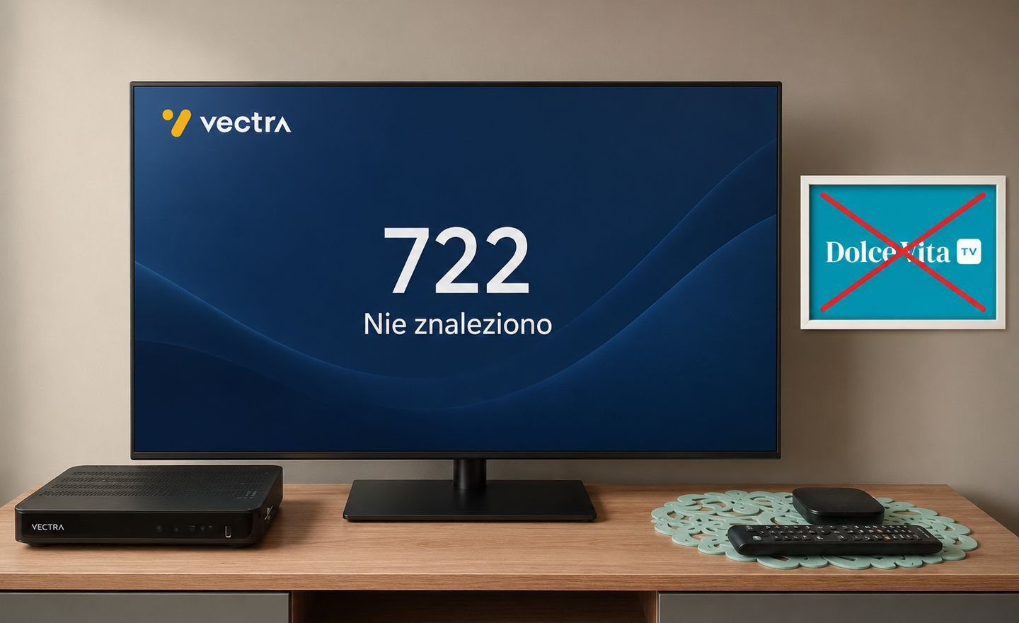 Vectra po cichu usunęła kanał telewizyjny z oferty