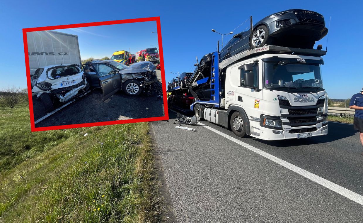 "Za późno na reakcję". Nowe informacje ws. karambolu na S8