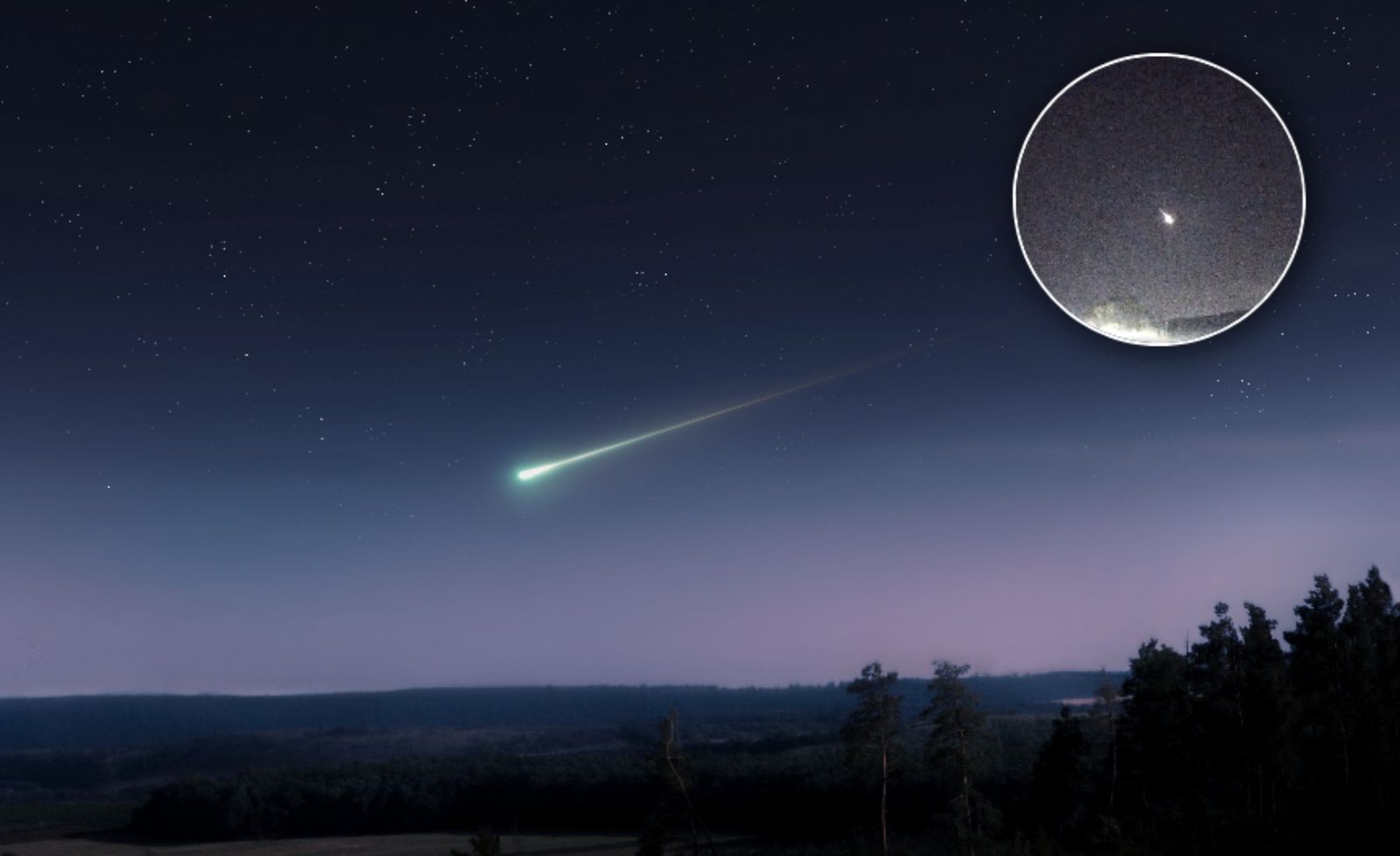 Bolid uchwyciły kamery. Przybył z przestrzeni pomiędzy Jowiszem a Saturnem