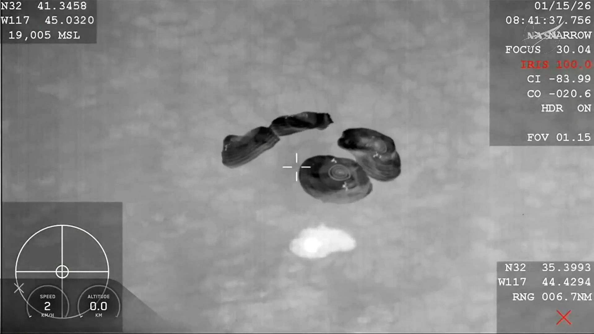 Astronauta ewakuowany z kosmosu. Potrzebuje opieki medycznej