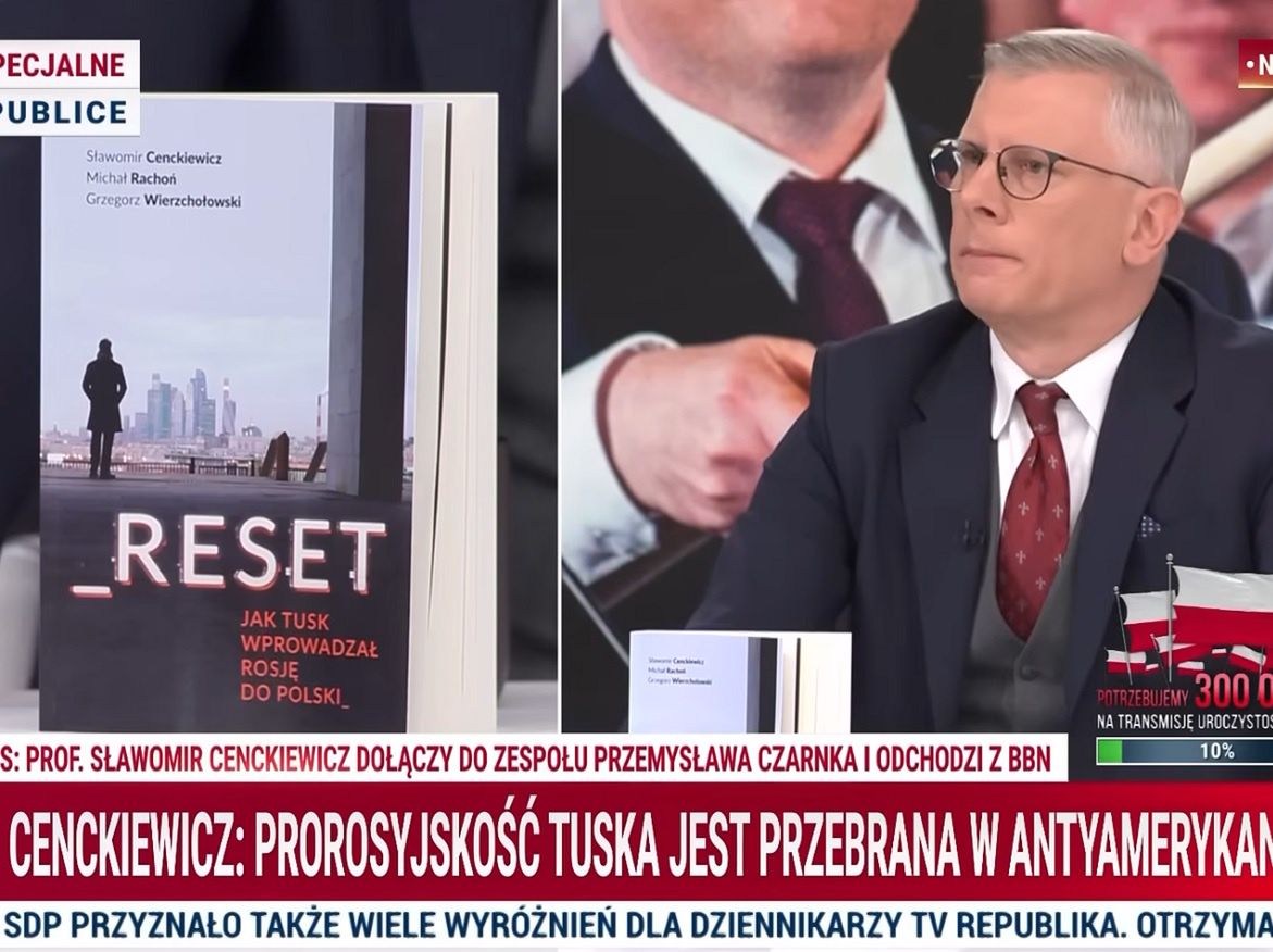Odejścia od prezydenta, zaraz potem Republika. Cenckiewicz i Rachoń promują wspólną książkę