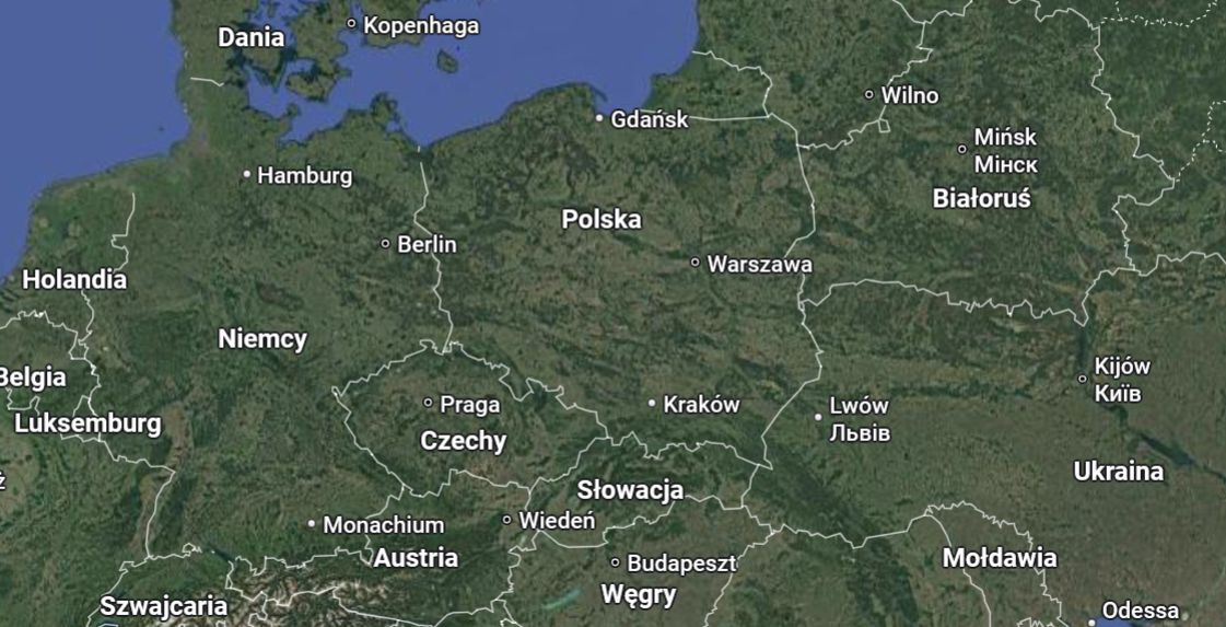 Terytorium Polski zmniejsza się. Nowy raport GUS