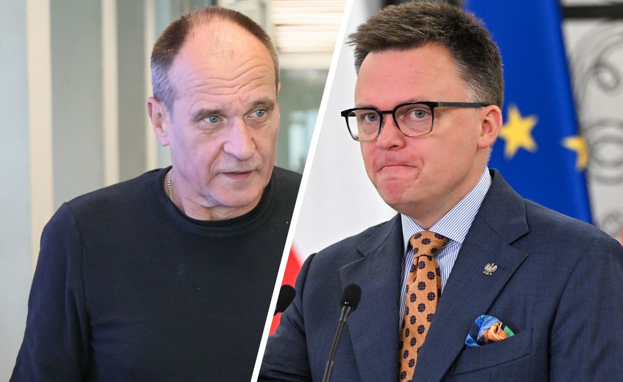 "Na cmentarzu?" Kukiz komentuje nocne spotkanie Hołowni
