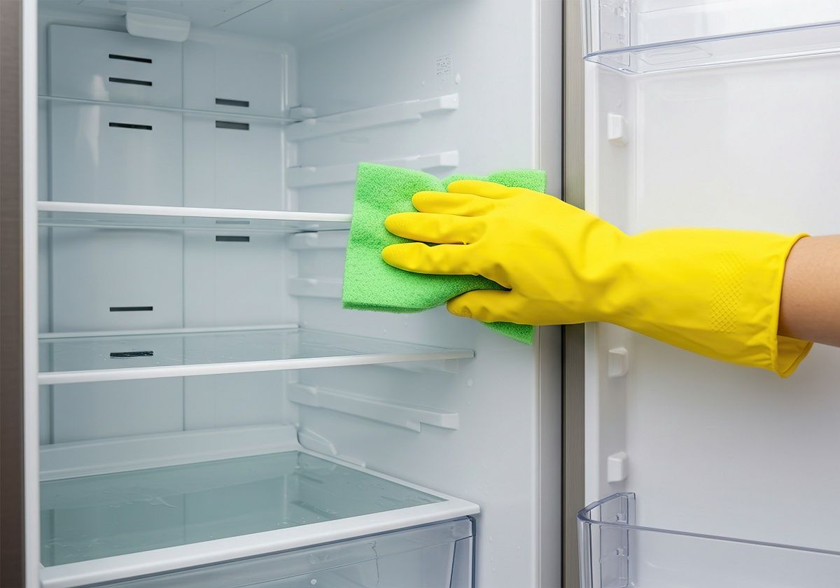 Domowy sposób na czystą lodówkę. Prościej i taniej się nie da