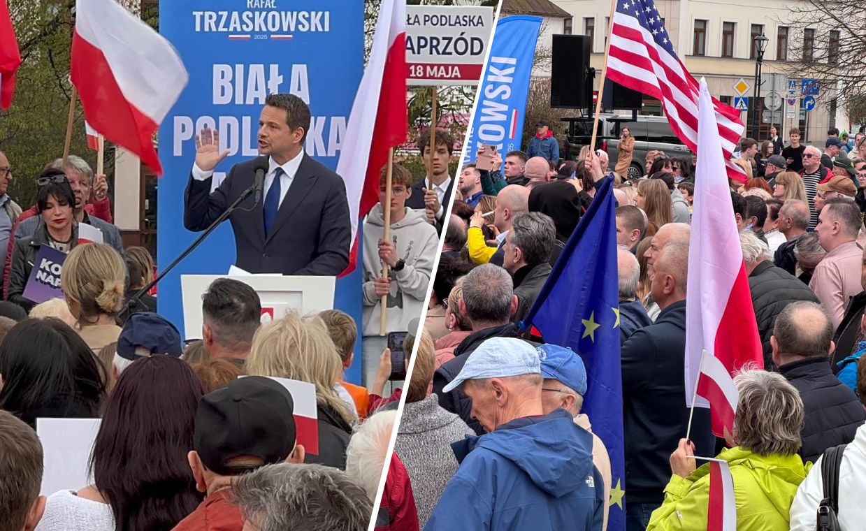 "Pojedynek na gadżety". Trzaskowski enigmatycznie o debacie