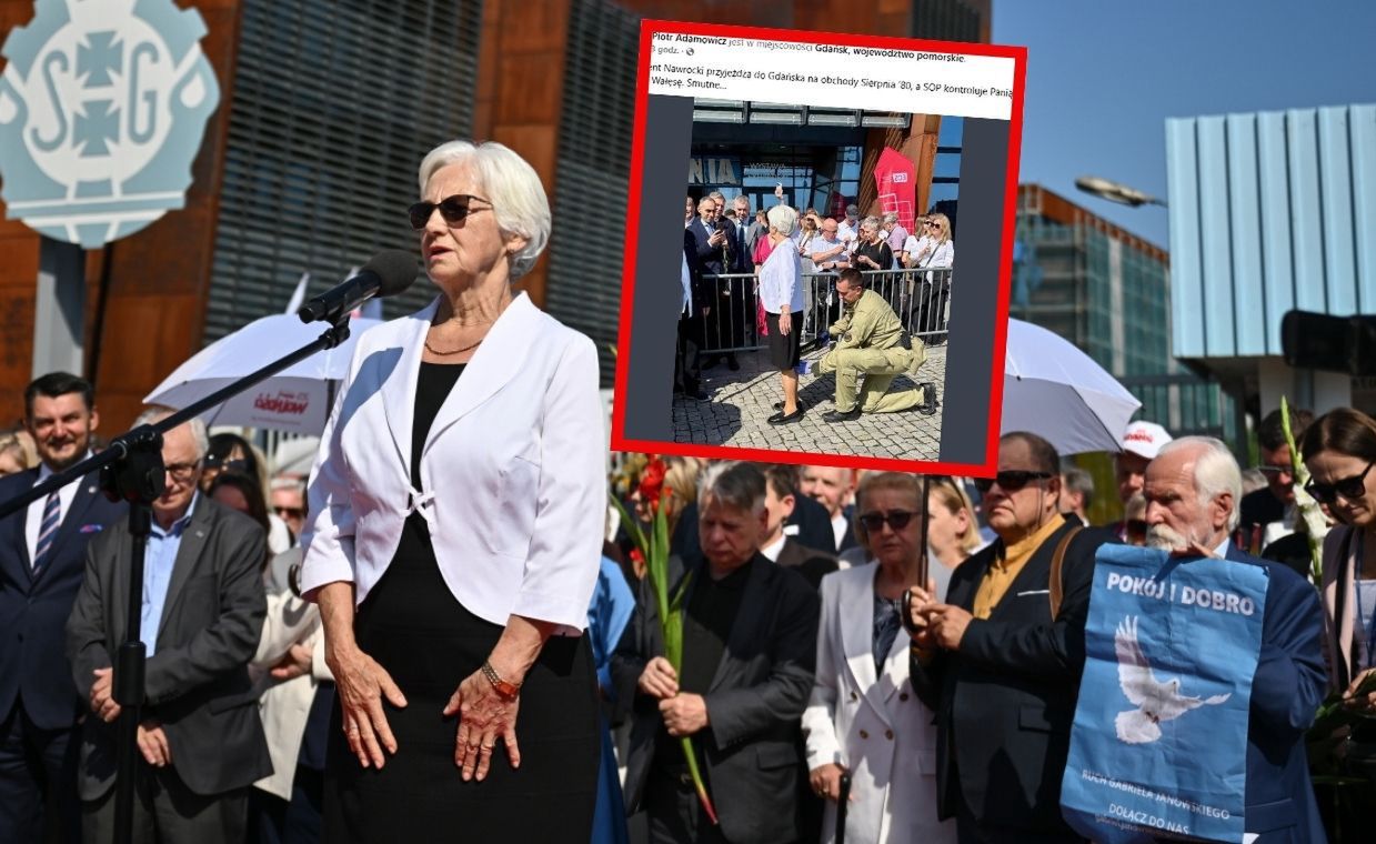 Przepraszają Wałęsę. SOP rozmawiał z byłą pierwszą damą