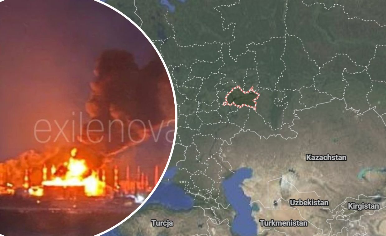 Atak ukraińskich dronów w głębi Rosji. Pożar w przepompowni ropy