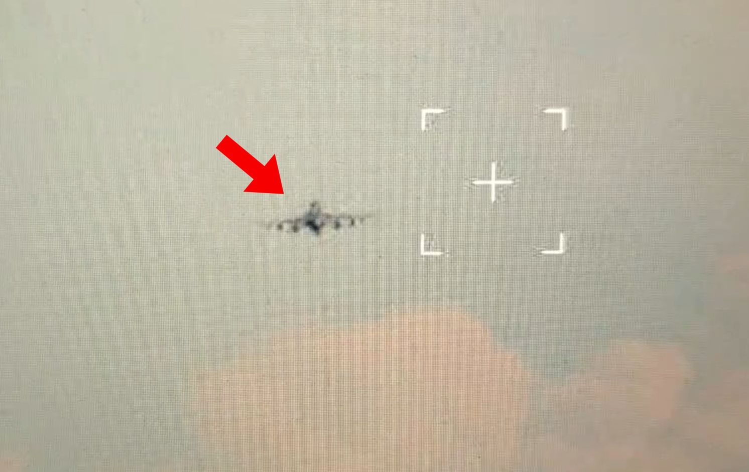 Pierwsze takie spotkanie. Ich oczom ukazał się F-16