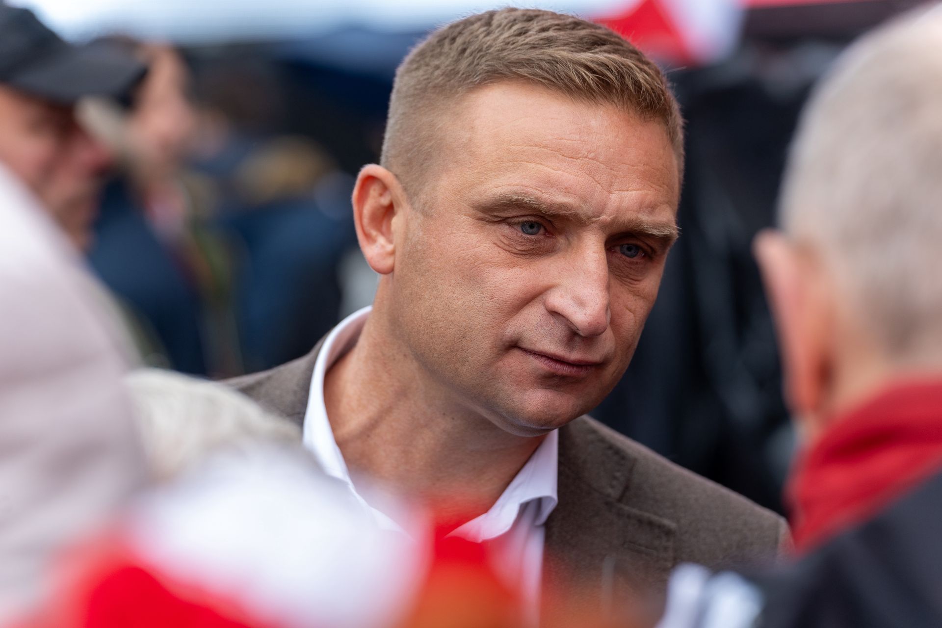 Końcowe przesłuchanie Bąkiewicza. Takie przyjął stanowisko