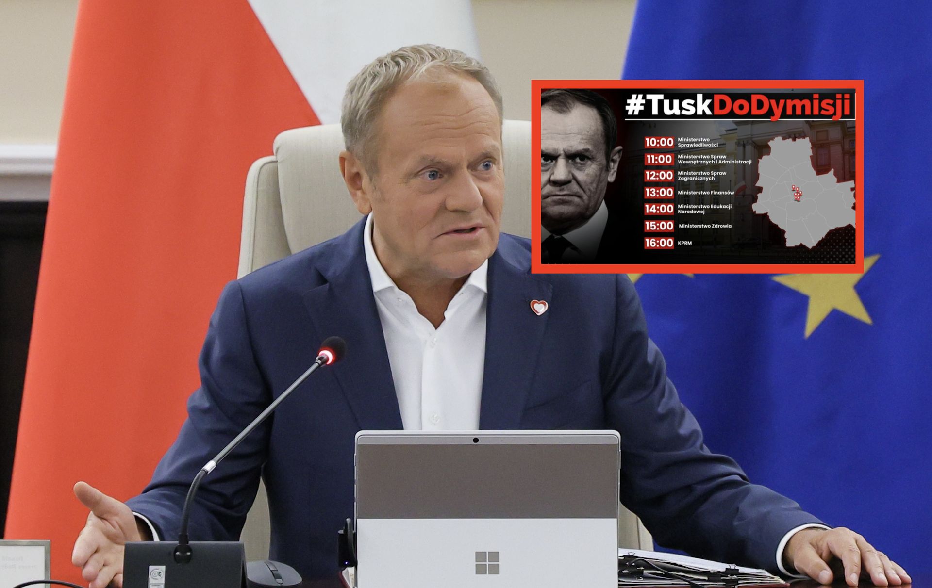 PiS rozpoczyna akcję "Tusk do dymisji". Co planują politycy?