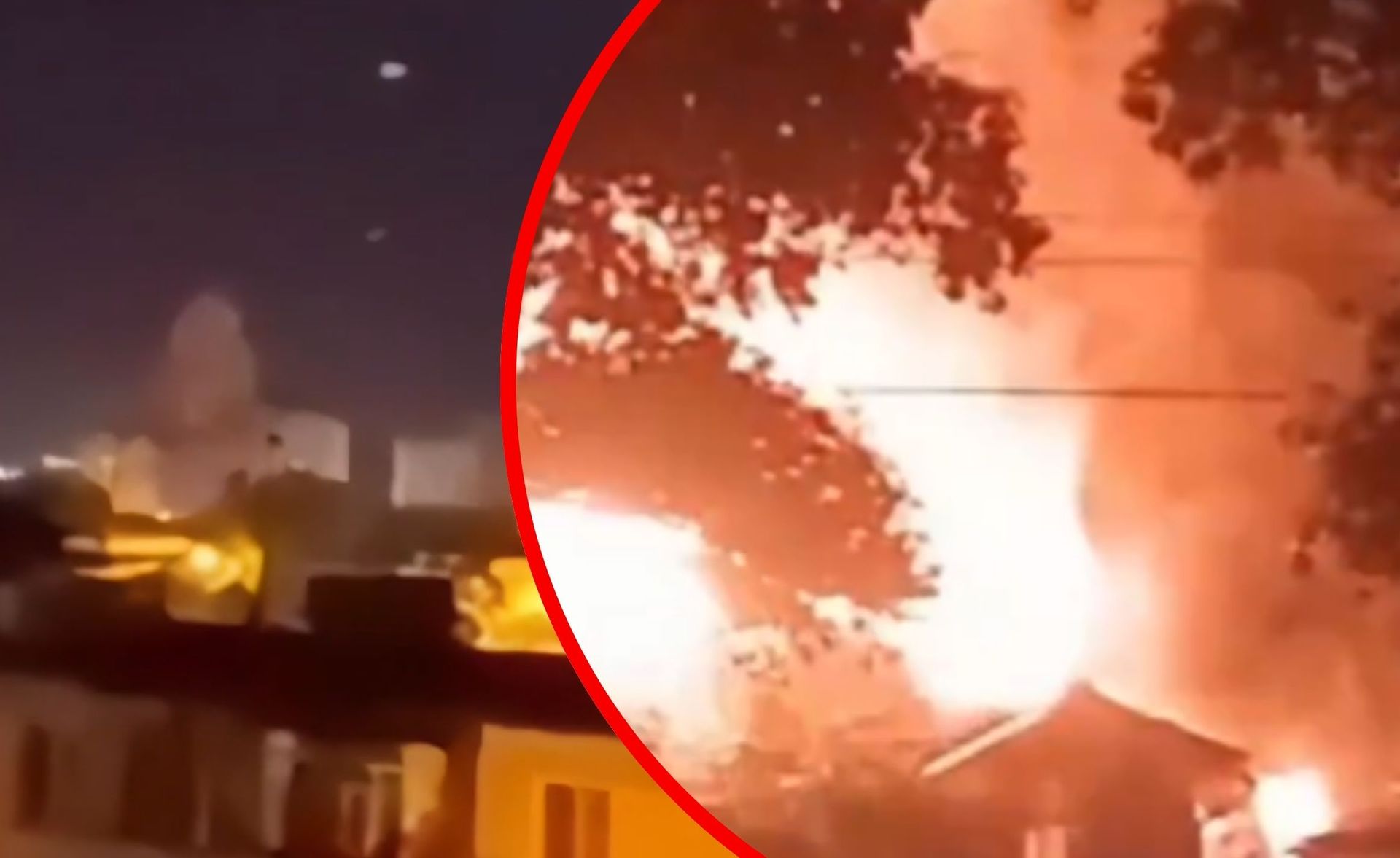 Nocne ataki na Biełgorod. W mieście wybuchały pożary, są ranni