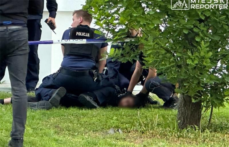 Moment zatrzymania sprawcy. Jest zdjęcie