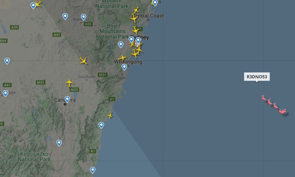 Święty Mikołaj już w drodze. Można śledzić jego lot