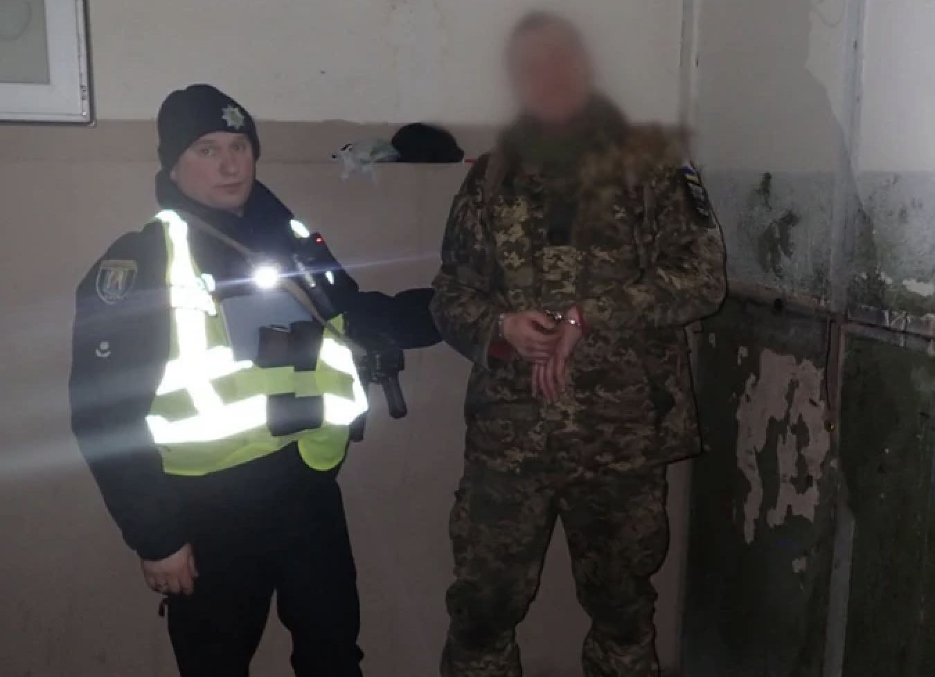 Dezerter zaatakował w Kijowie. Dźgnął dwie osoby