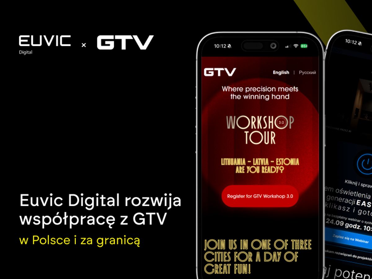 Euvic Digital wygrała przetarg GTV. Rozwija kampanie w Polsce i za granicą