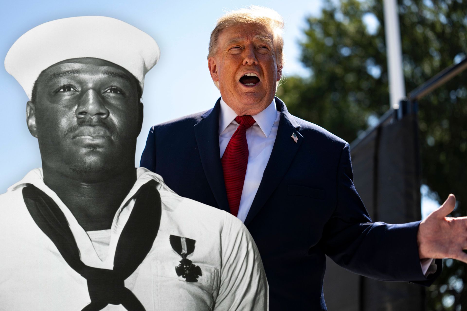 Awantura o lotniskowiec. Trump zastąpi czarnoskórego bohatera?