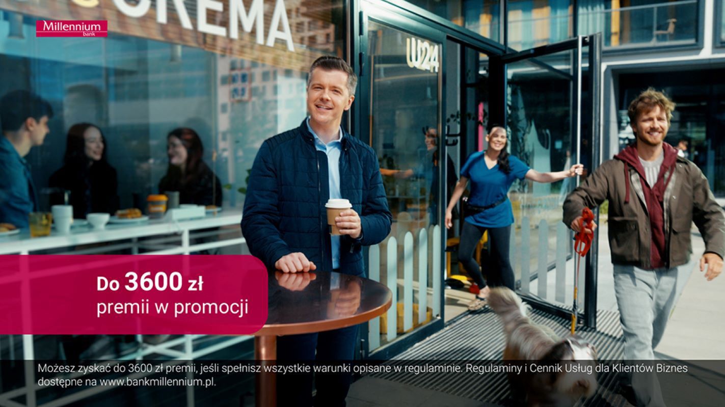 Musiał i Kotarski promują konto Mój Biznes Banku Millennium