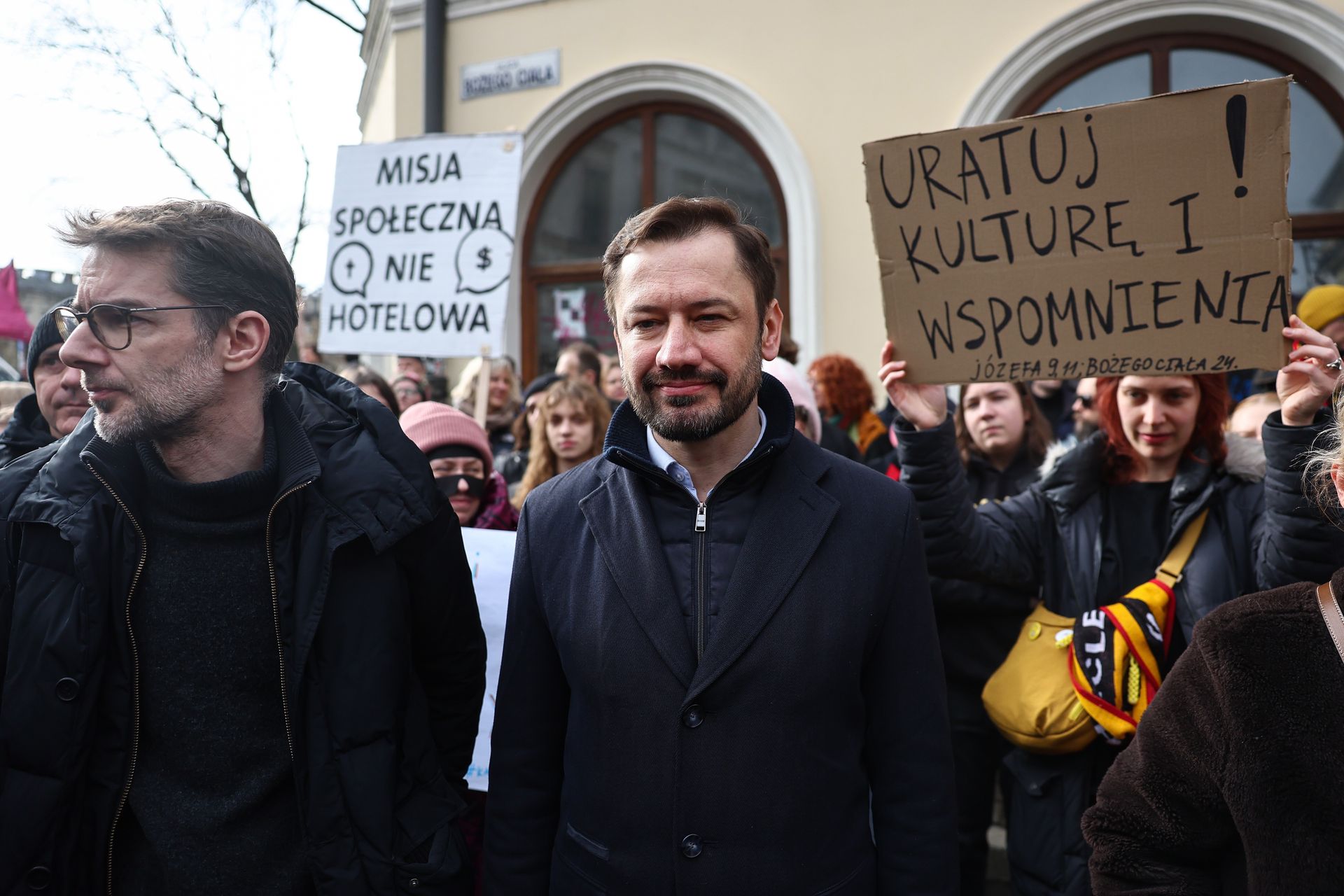 Protesty na krakowskim Kazimierzu. Miszalski zapowiada zmiany