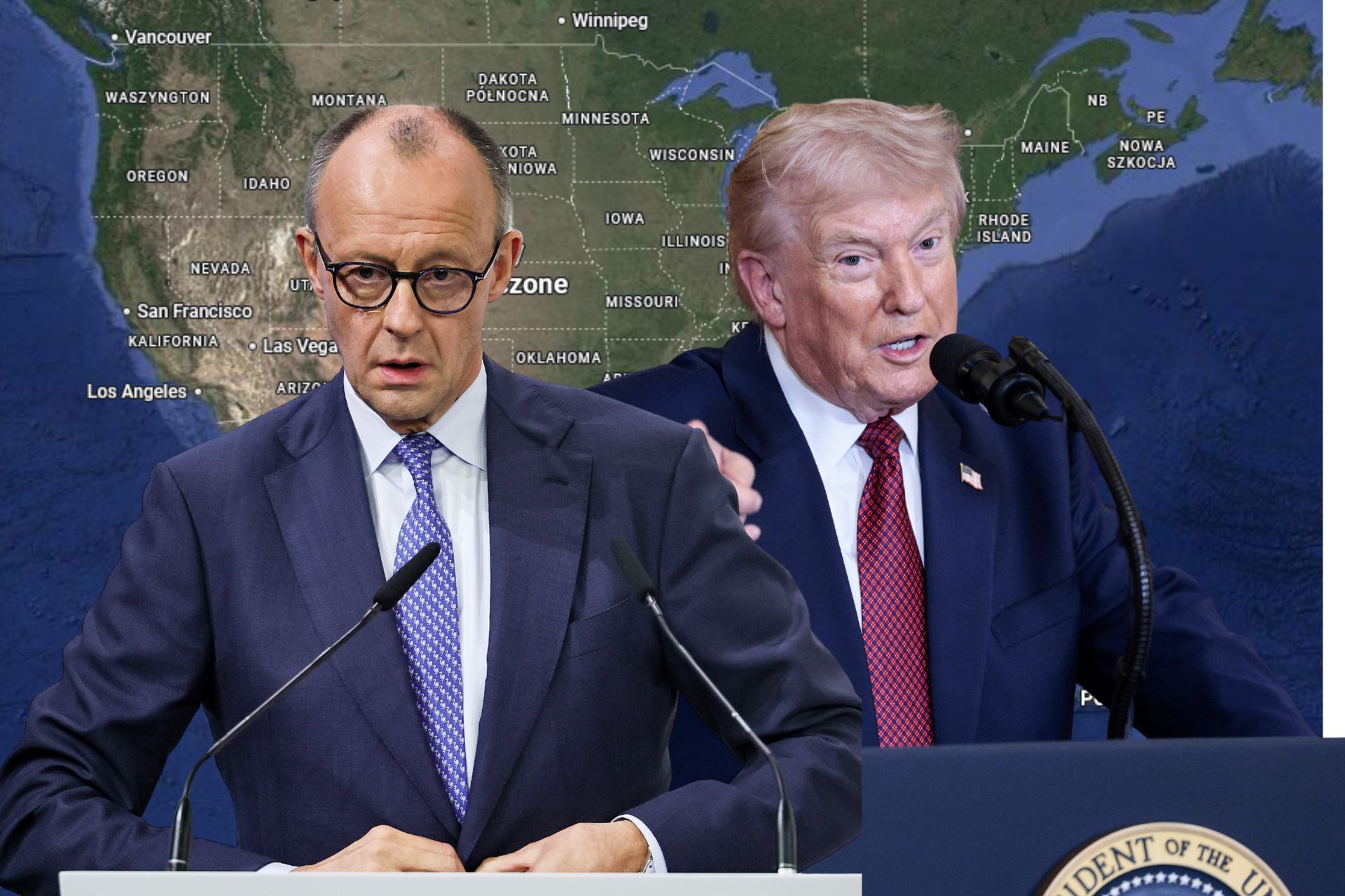 Merz ostro o przywództwie USA. "Być może straciły roszczenia"