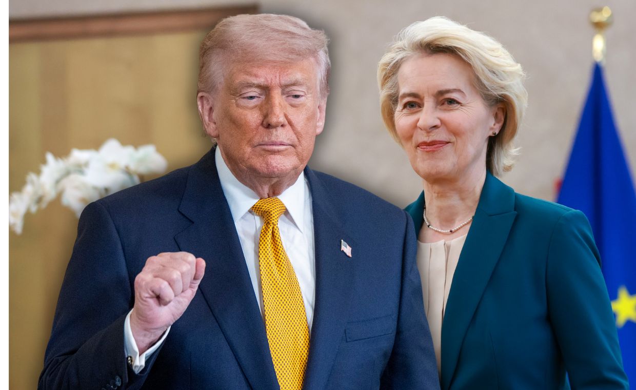 Trump rozmawiał z von der Leyen. "Czekałem, aż UE wywiąże się z umowy"