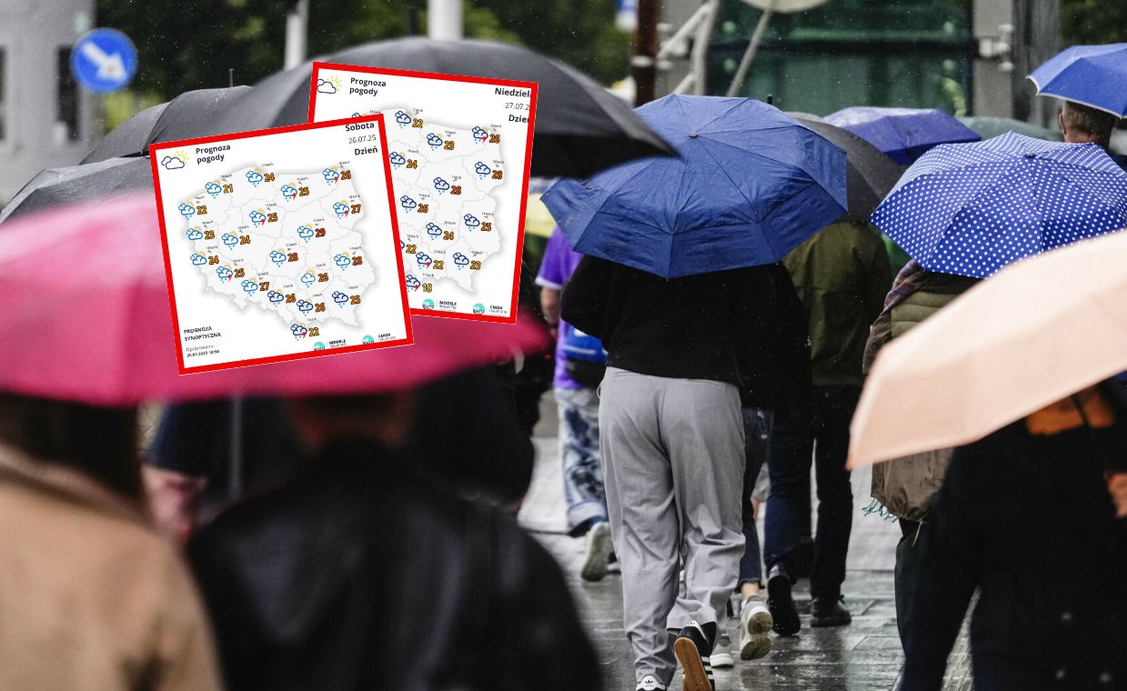 Jaka pogoda w weekend? Wciąż będzie ciepło, choć popada