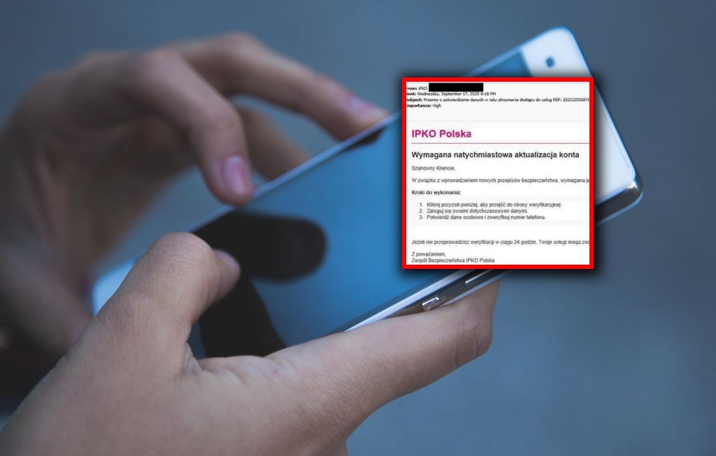 PKO Bank Polski ostrzega klientów. "Potwierdzenie przelewu"
