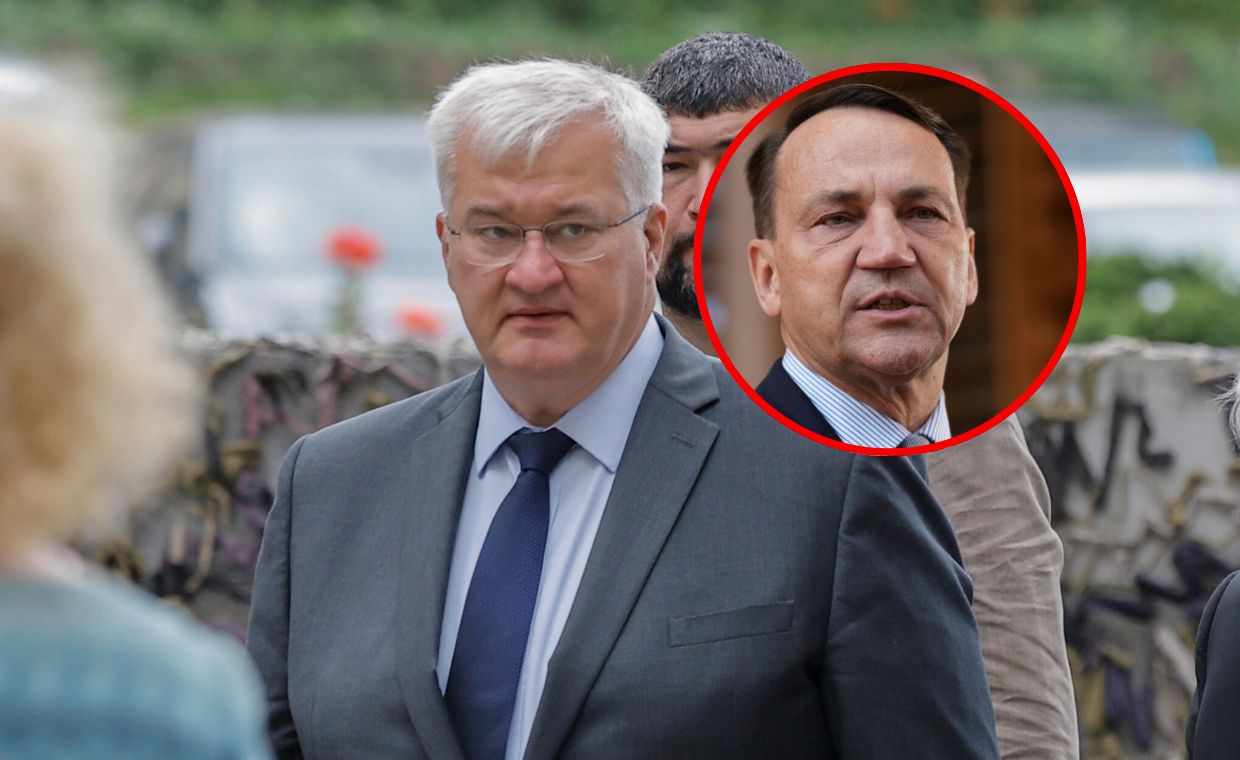 "Takie słowa mają znaczenie". Szef MSZ Ukrainy dziękuje Sikorskiemu