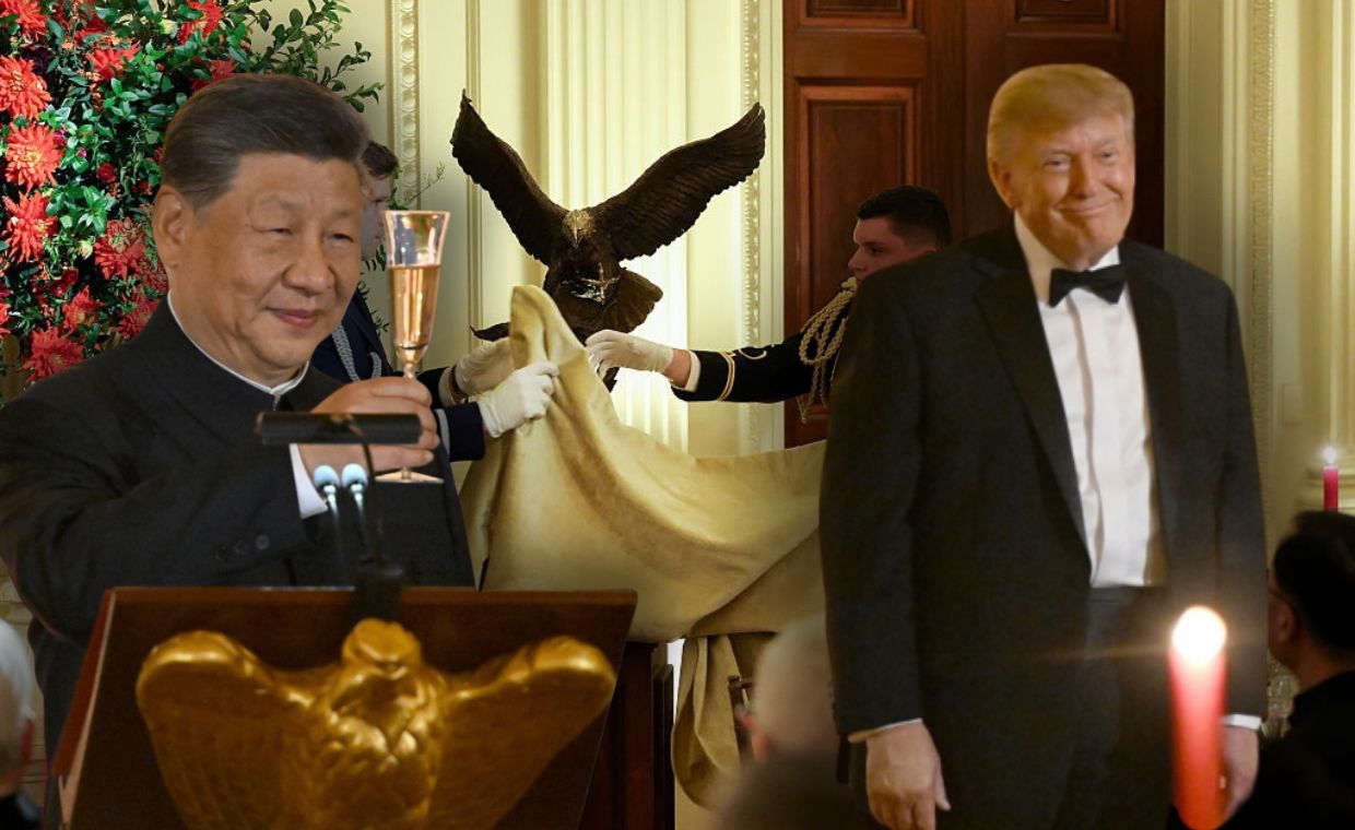 Miliarderzy przy stole z Trumpem. Zaskakujący prezent dla Xi Jinpinga
