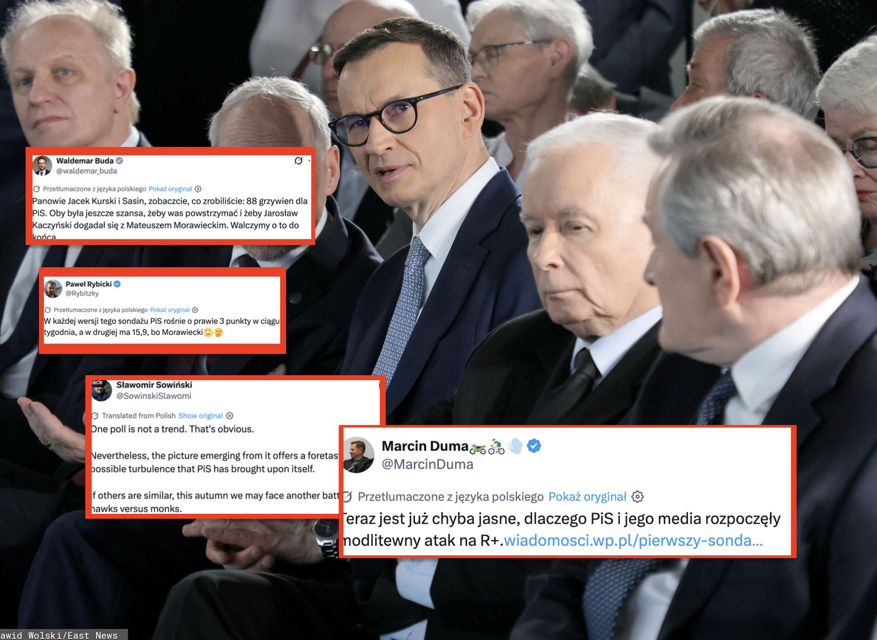Sondaż po rozłamie. Warianty "nowego Sejmu" komentowane w sieci