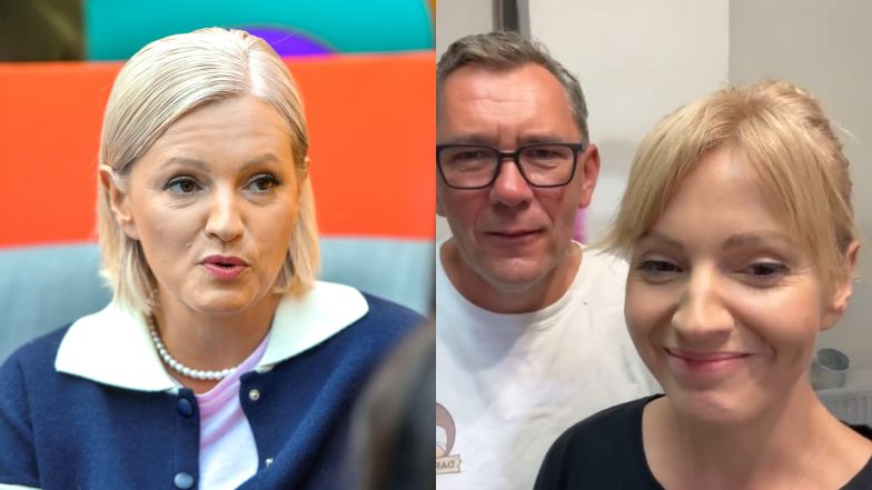 Dorota Szelągowska pokazała nagranie z "Darkiem Stolarzem"! "Jesteśmy taką alegorią Polski, bo pół na pół, o INNYCH POGLĄDACH..."