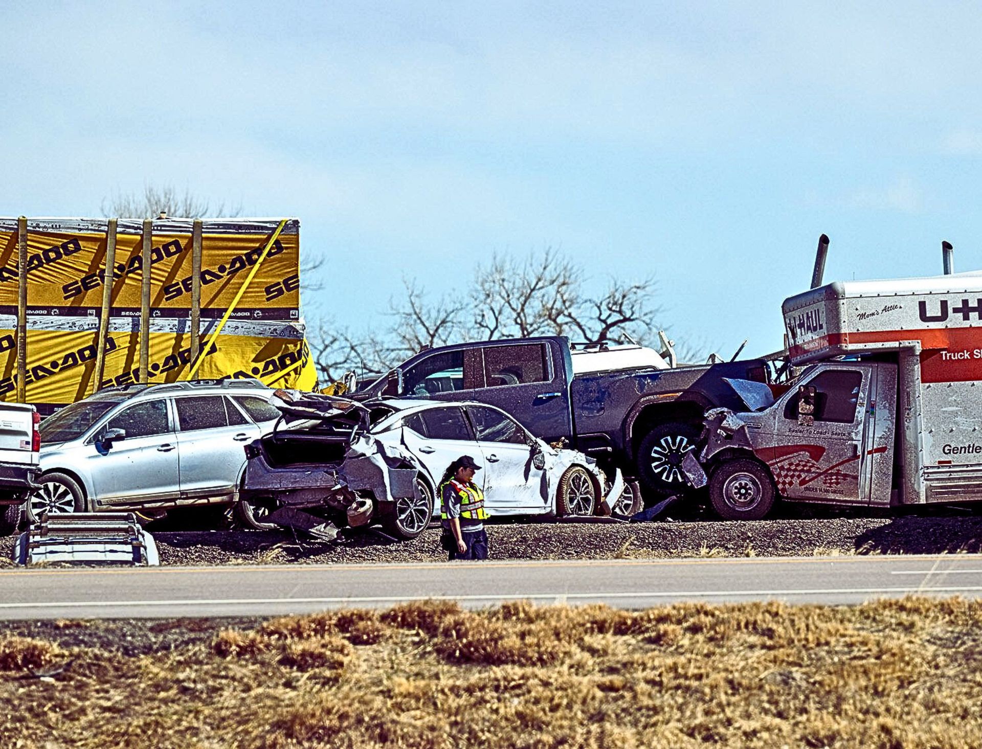 Zabici i ranni. Wielki karambol na autostradzie w USA