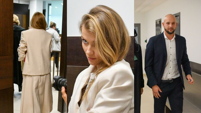 Agnieszka Kaczorowska i Maciej Pela na pierwszej rozprawie rozwodowej. Humory im dopisywały? (ZDJĘCIA)