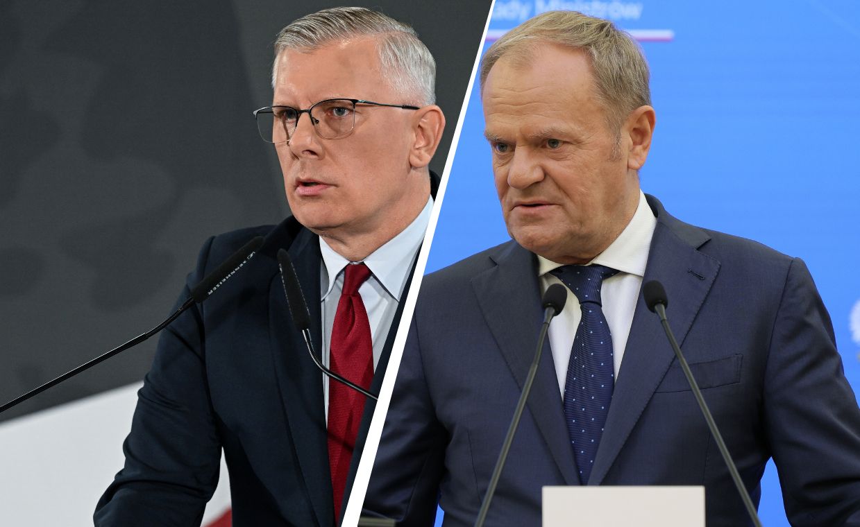 Cenckiewicz chwali Tuska. "Wypowiedział się w tym duchu, co ja"