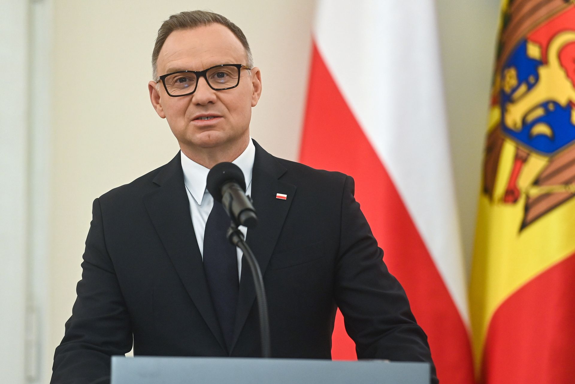 "Chwila, chwila". Duda podniósł głos ws. Zełenskiego