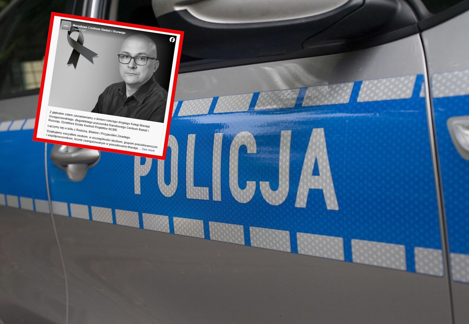 Tragiczny finał poszukiwań dyrektora NCBR. Tak pożegnali pracownika