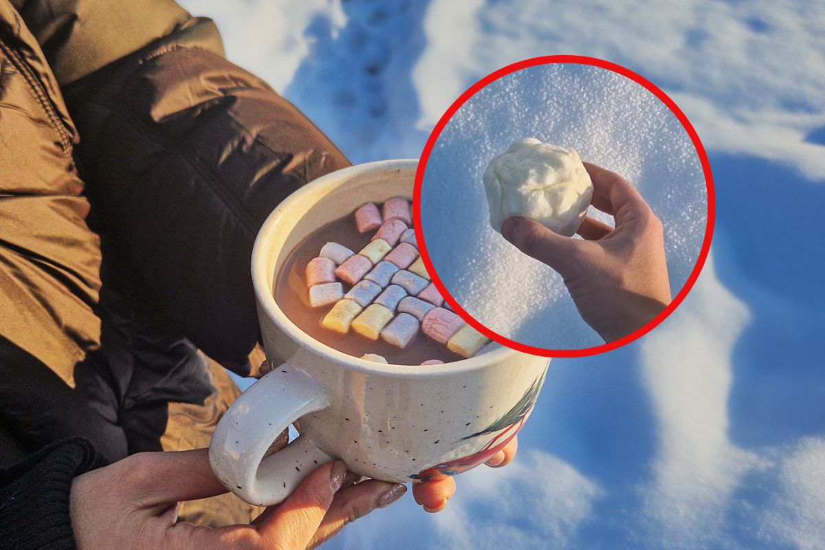 Do gorącego kakao wrzuć "śnieżną" kulkę z niespodzianką. To zimowy hit