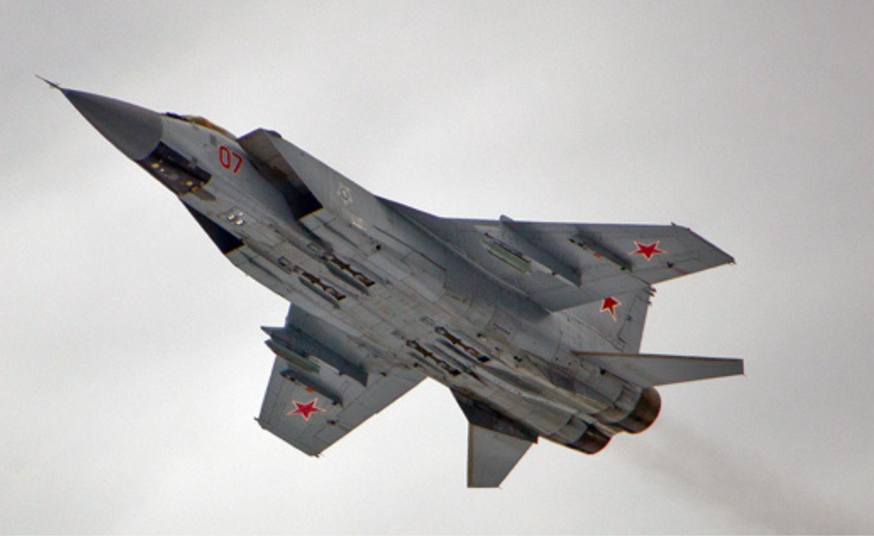 Rosjanie stracili samolot. Przenosi zabójcze Kindżały