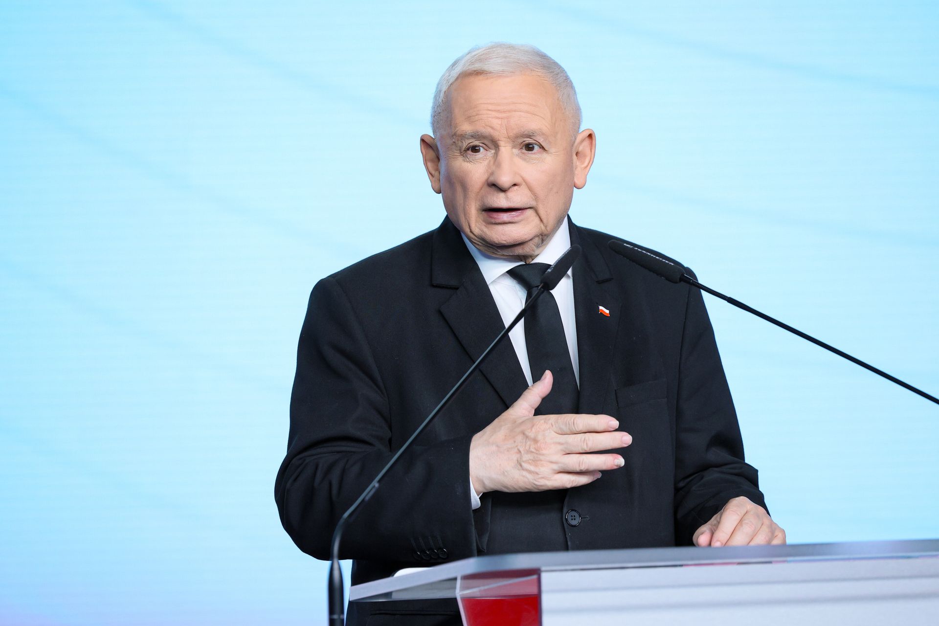 Kaczyński krytykuje deklaracje Tuska. "Jałowe"