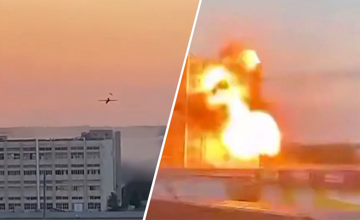 Ukraińcy uderzyli. Eksplozje w rosyjskiej fabryce