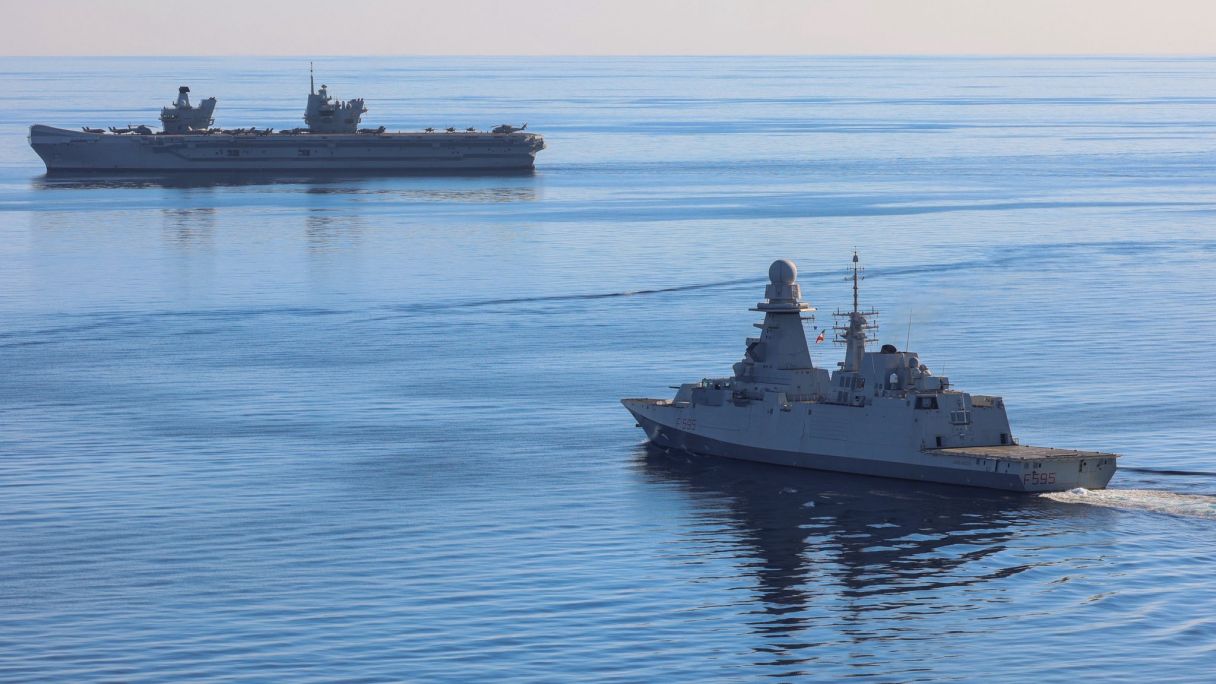 NATO trenuje na Morzu Śródziemnym. Największe manewry z udziałem F-35B