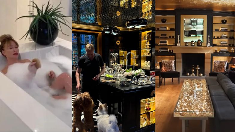 Tak Joanna Przetakiewicz mieszka w willi pod Warszawą: dwie kuchnie, lustra na suficie i Budda w ogrodzie