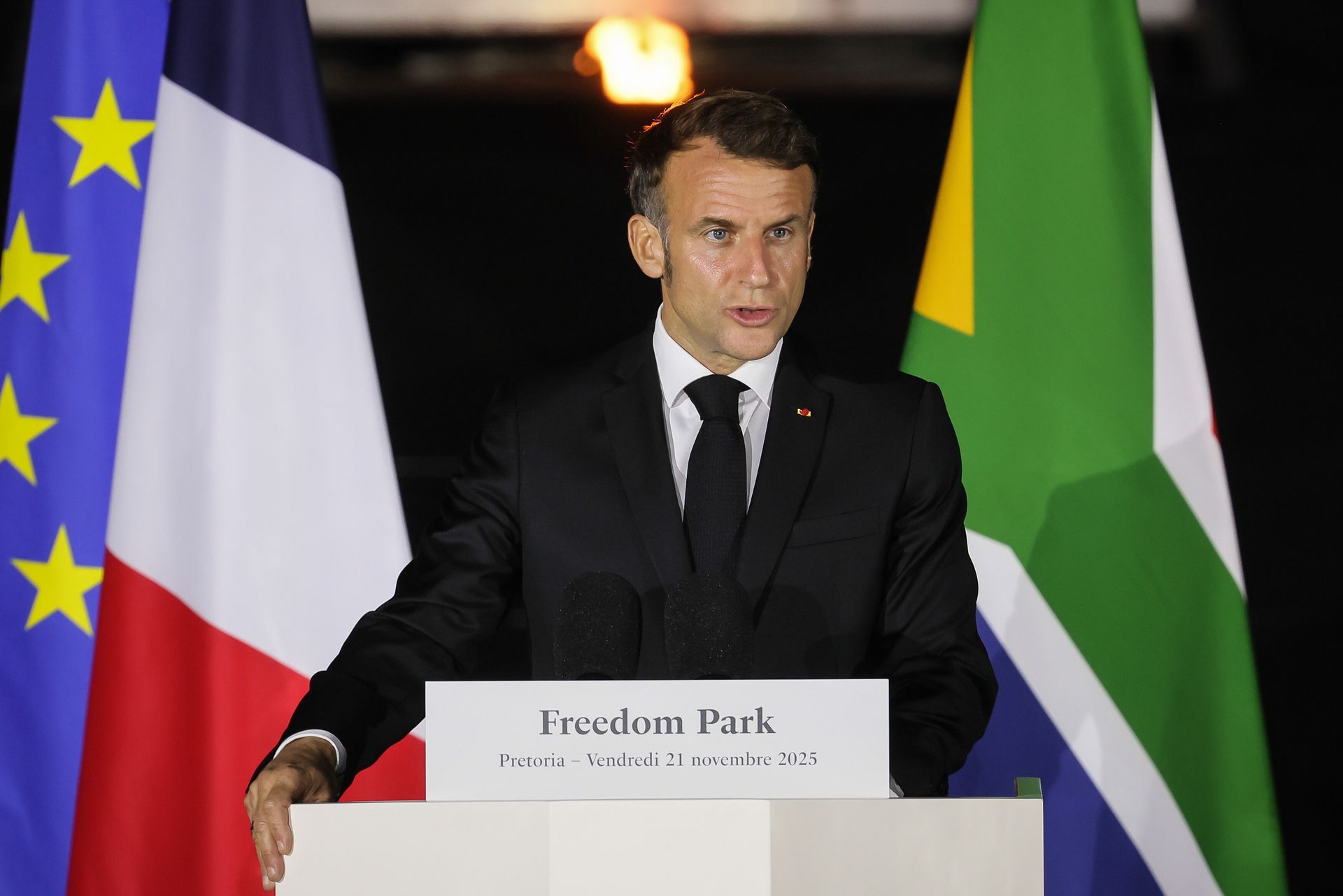 Koniec wojny w Ukrainie? Macron stawia warunek