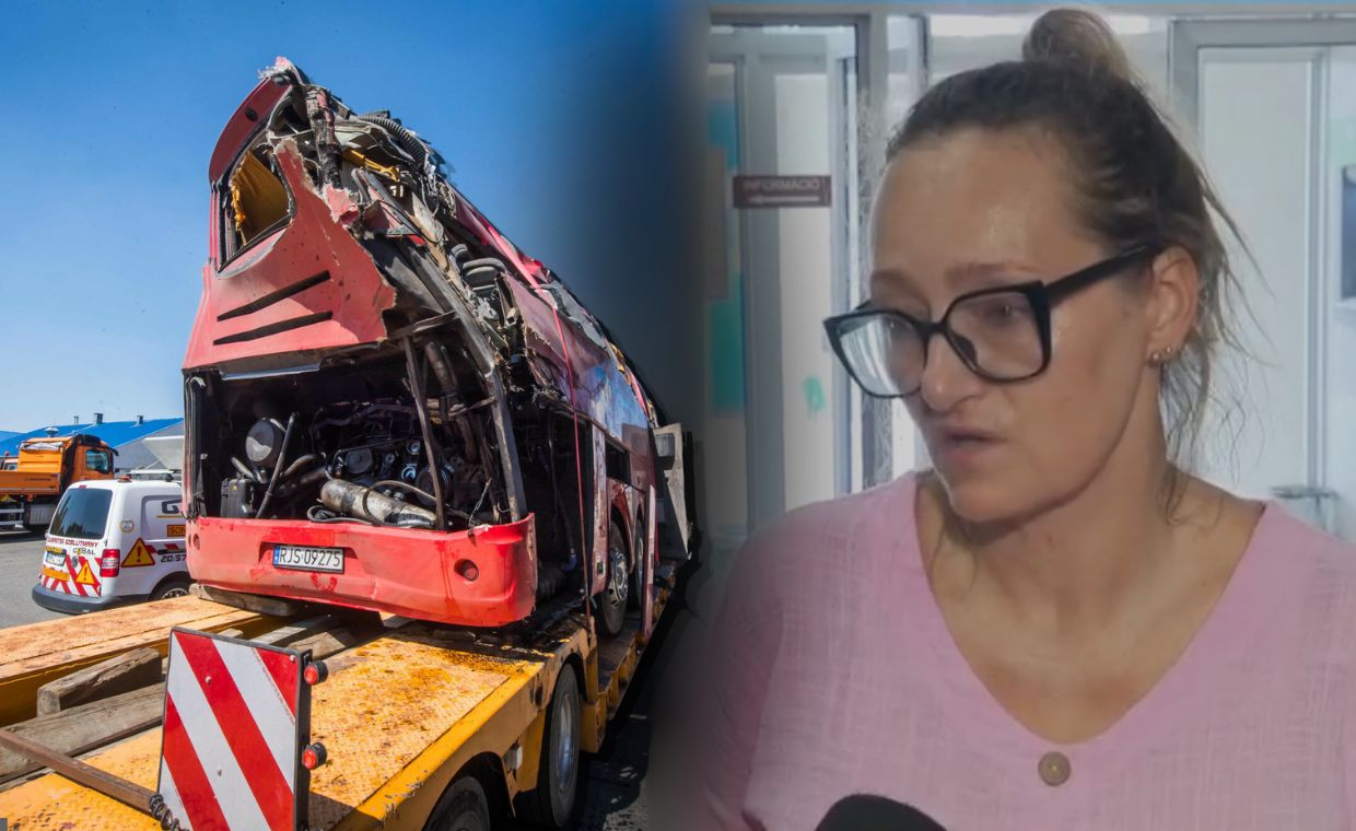 "Myślałam, iż się palimy". Ocalona Polka opisuje koszmar w autokarze